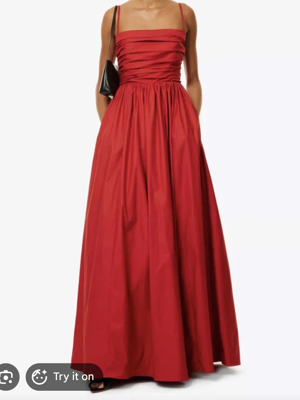 Reformation kastoria tomato red Maxi Dress in Deep Red USA 6 fit small to medium